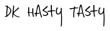 DK Hasty Tasty font
